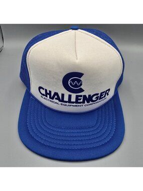 Vintage Challenger Electrical Equipment Corporation J Hats Snapback Trucker Hat